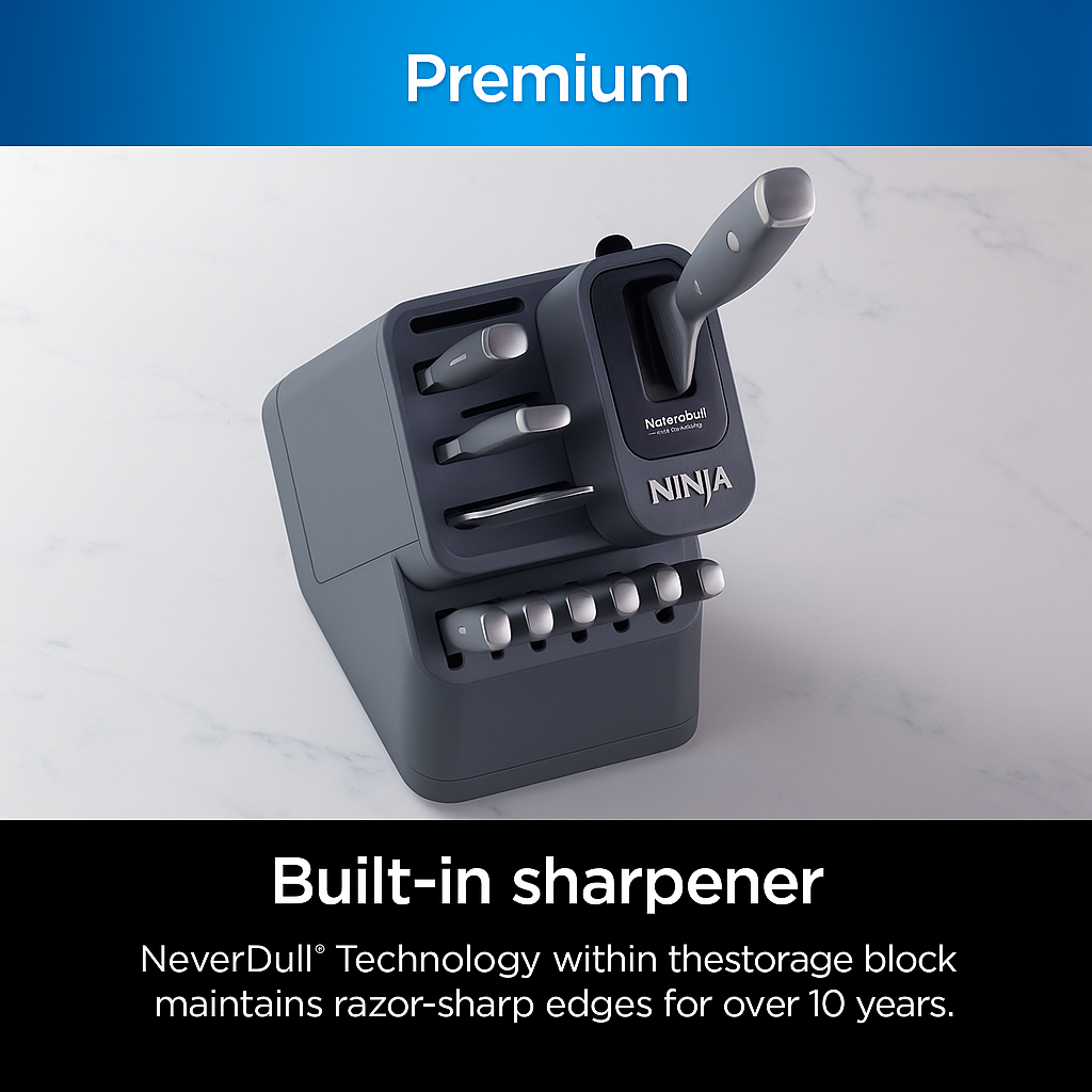 Ninja NeverDull Knife System – Premium 12-Piece Set